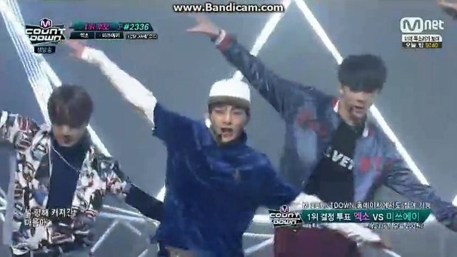 150409 EXO Call me baby @Mnet Mcountdown!