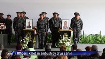 15 Mexico policemen killed in ambush laid to rest