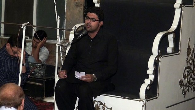 Aj Rukhsat Ho Rahi Hai Tum Sy Zehra SA Ya Ali AS reciting by Imtiaz Haider