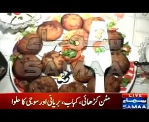 Reham Khan and Imran Khan PTI Like Qulfa and Falooda at Karachi April 9, 2015