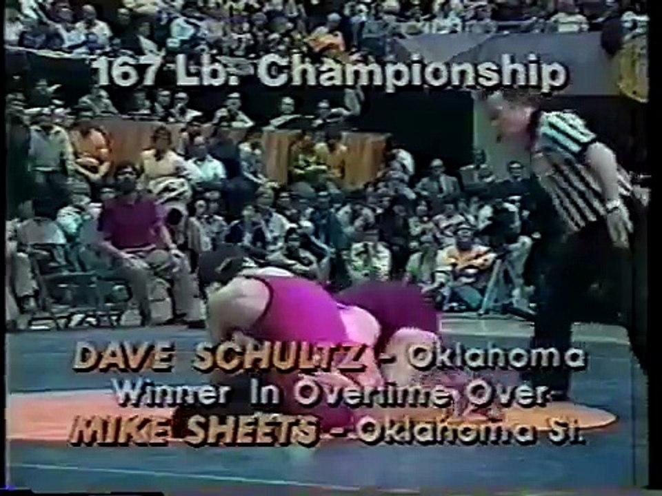 Mark Schultz vs Ed Banach NCAA Wrestling Finals