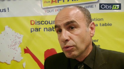 Interview de Bernard Lévy, de la franchise Le Marché aux Affaires