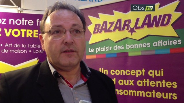Interview de Pierre-Yves Boyron, de la franchise Bazarland, sur le salon Top Franchise Méditerranée 2013