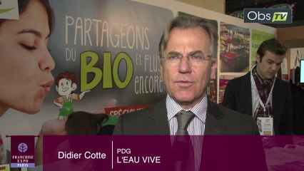 Interview de Didier Cotte, PDG de L'Eau Vive