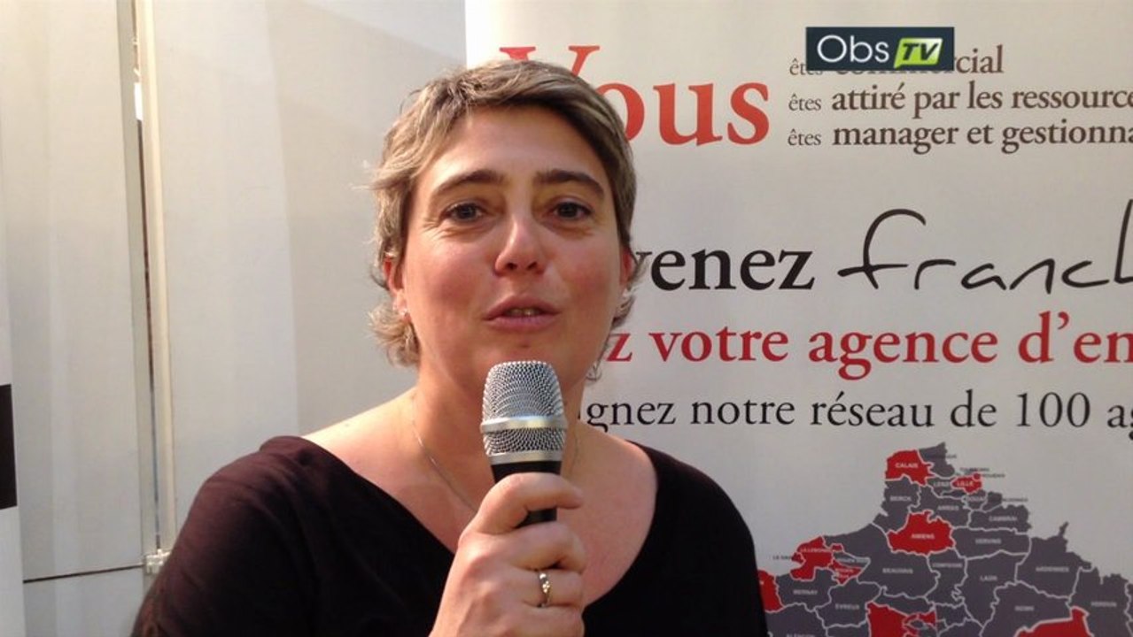 Interview de Valérie Courtois, franchisée Temporis à Aix-en-Provence, sur le salon Top Franchise Méditerranée 2013