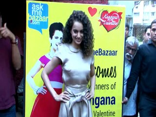 ASKMEBAZAR.COM CONTEST Winner Press Conference Kangana Ranaut