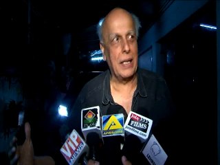 Movie Mr.X Screening Mahesh Bhatt Gurmeet Chaudhary