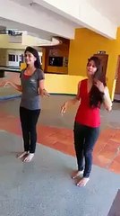 TWO GIRLS DANCING