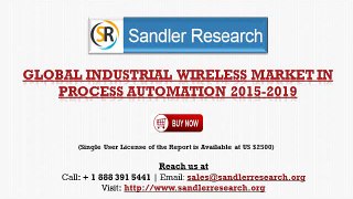 Global Industrial Wireless Market in Process Automation 2015