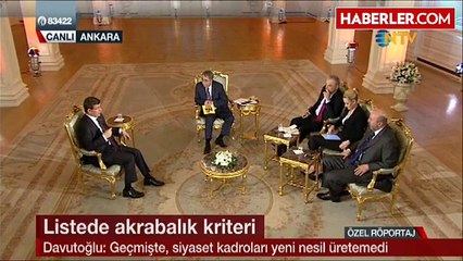 İsmet Berkan'ın Babacan Sorusu Davutoğlu'nu Kızdırdı