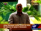 Jorge Rodríguez se fue a La Habana para recolectar firmas cubana