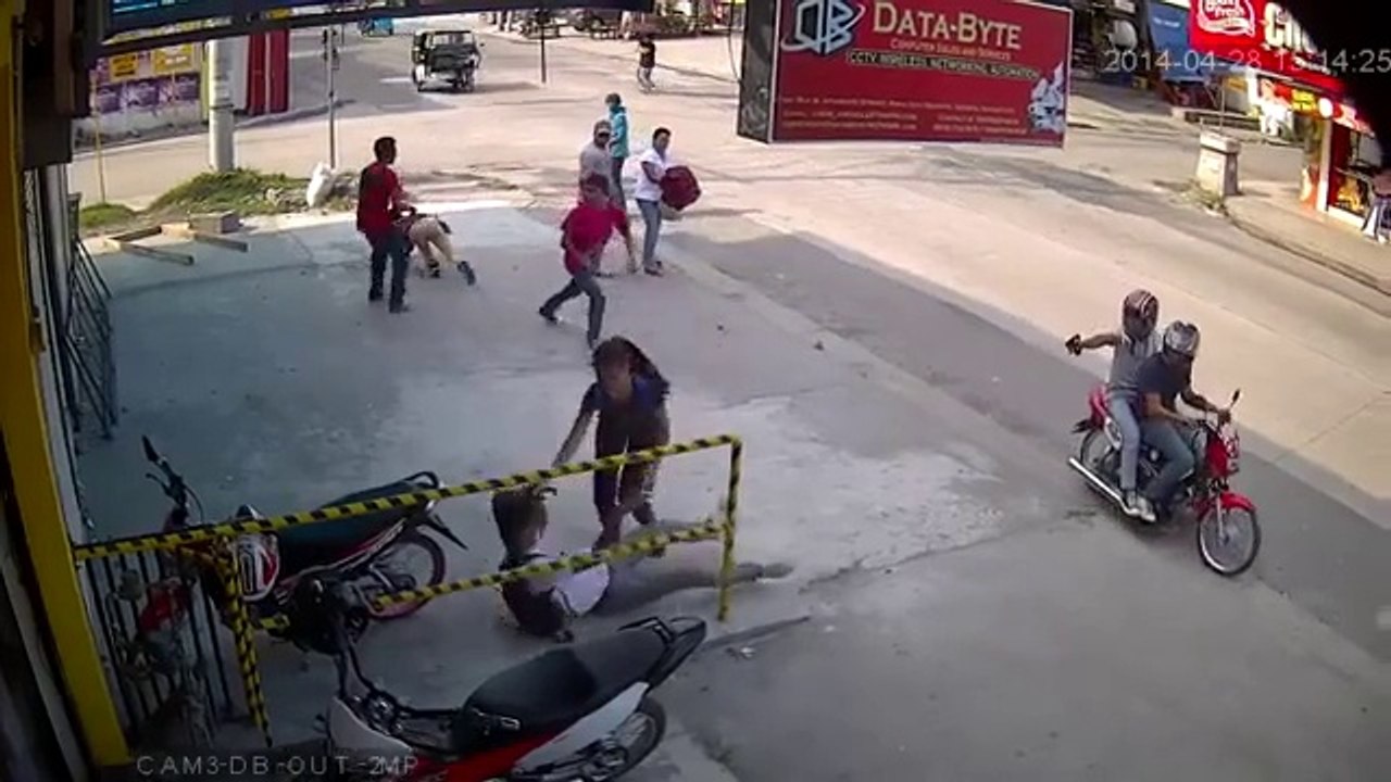Murder Video on CCTV Camera