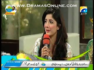 Mawra Hussain Sharing About Her Role In Drama Serial Mai Mariyum On Geo Television