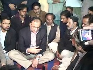 SHIKARPUR AHSAN IQBAL MEDIA TALK BY SARFARAZ ANSARI