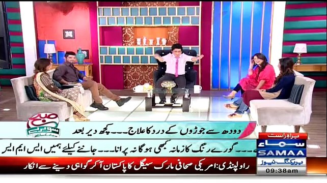 Sahir Lodhi Telling A Fact In A Funny Way That Women Live Twice Longer Then A Man