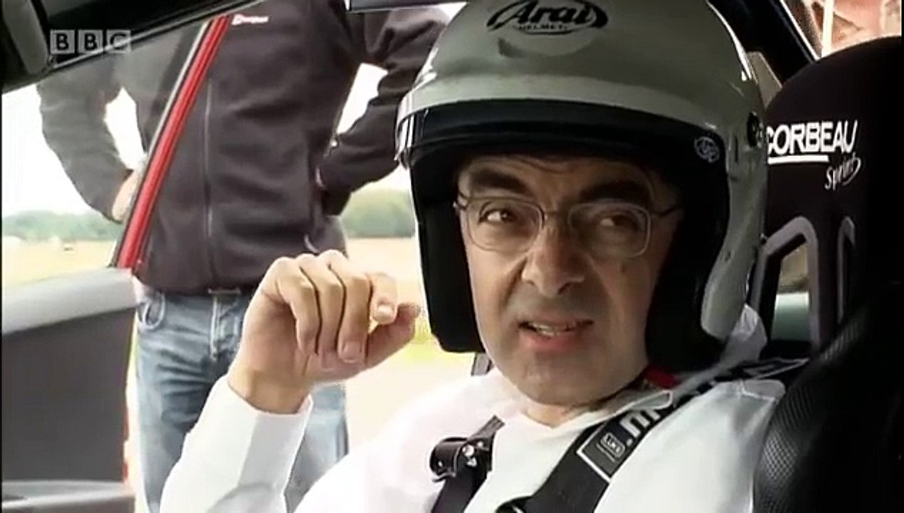 Rowan Atkinson behind the scenes - Top Gear - BBC