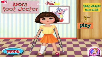 《〒》♣ Dora game - Dora Skating Accident - Dora Emergency doctor game