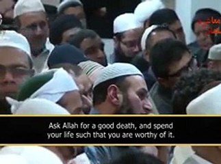 Emotional Maulana Tariq Jameel Bayan On Allahs meeting with you