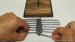 Balancing Nails - Perfect Static Balance - Screws, Nails or Matchsticks - Special Arrangement