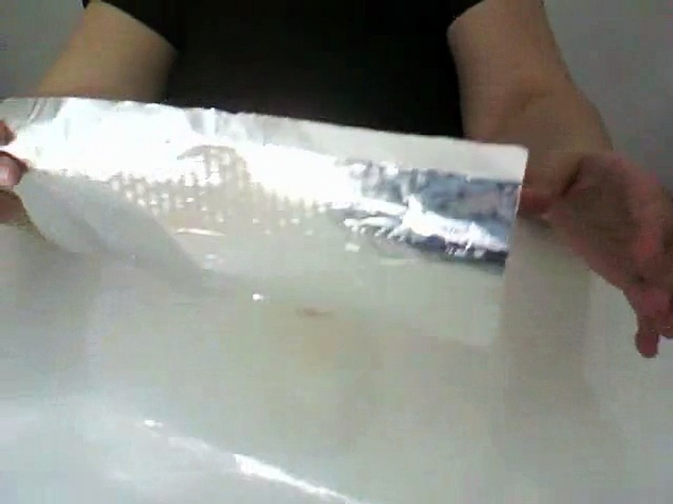 Télékinésie, gros morceau d'aluminium