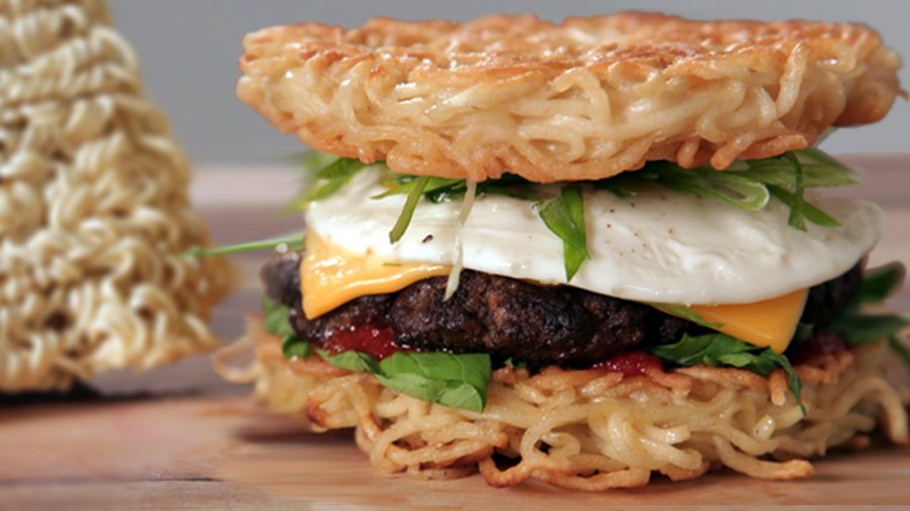 Make a Ramen Burger at Home!