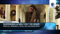 Suspendida la gira por Venezuela de Maluma, Alkilados y Nicky Jam