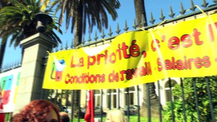 Ajaccio : les syndicats se mobilisent face à l'austérité