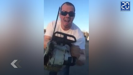 Il menace une famille avec une tronçonneuse - Rewind du 9 Avril 2015