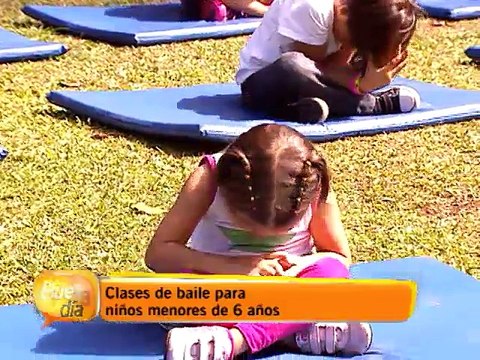 Clases de baile para niños menores de seis años