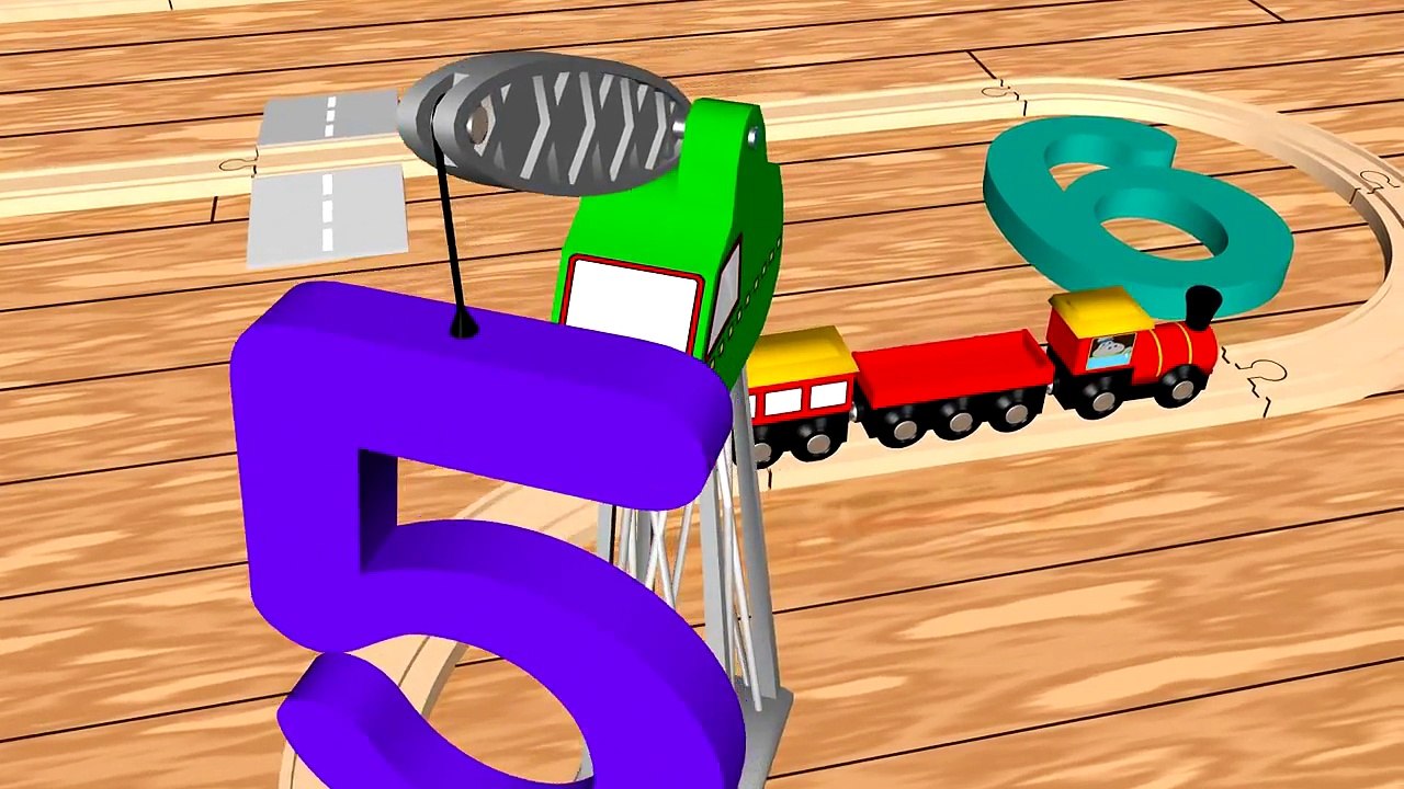 Numbers in Spanish: Tren de Números - Los Números del 0 al 10 para niños