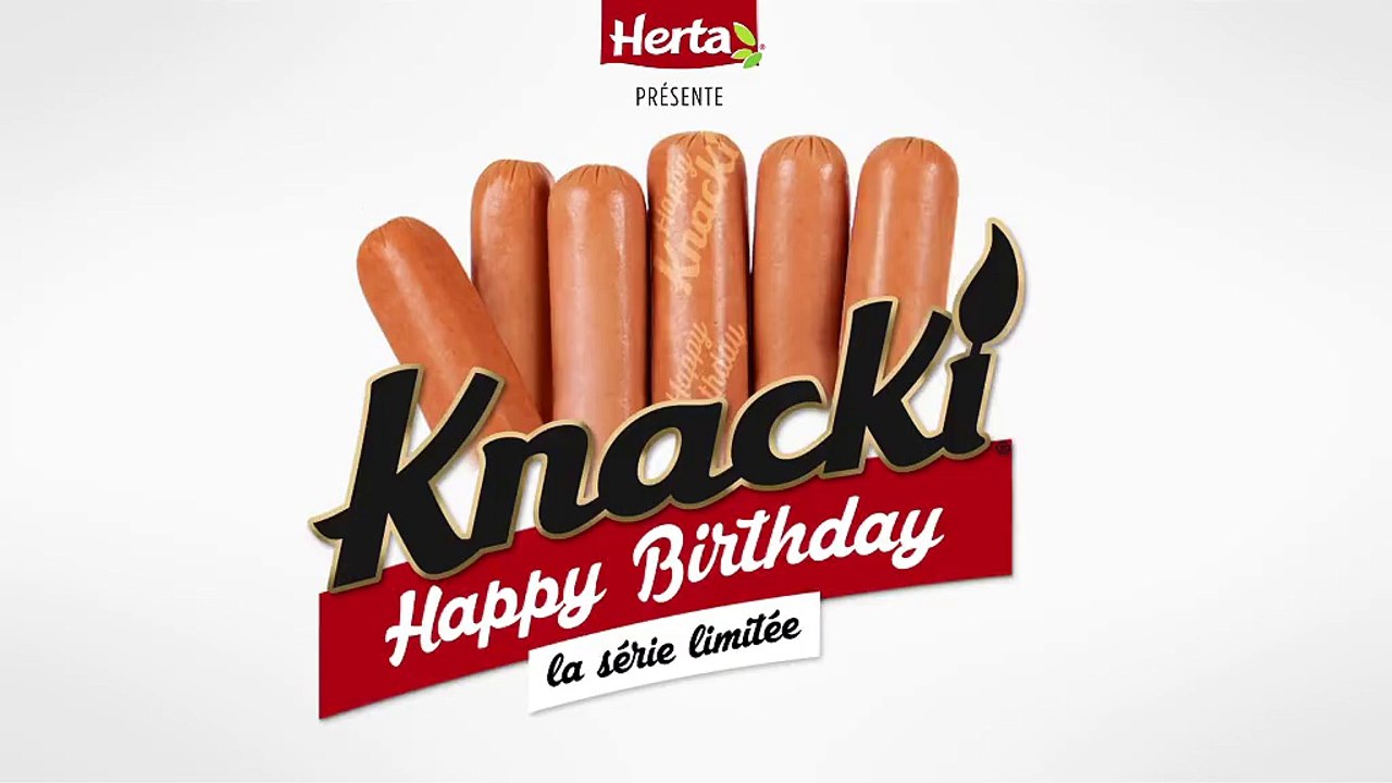 Rapp pour Herta - «40 ans, Knacki Happy Birthday, la série limitée» - avril 2015 - Lolita