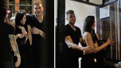Blake Griffin -- Leaves Club With Hot Chick ... Continues to Live Dream
