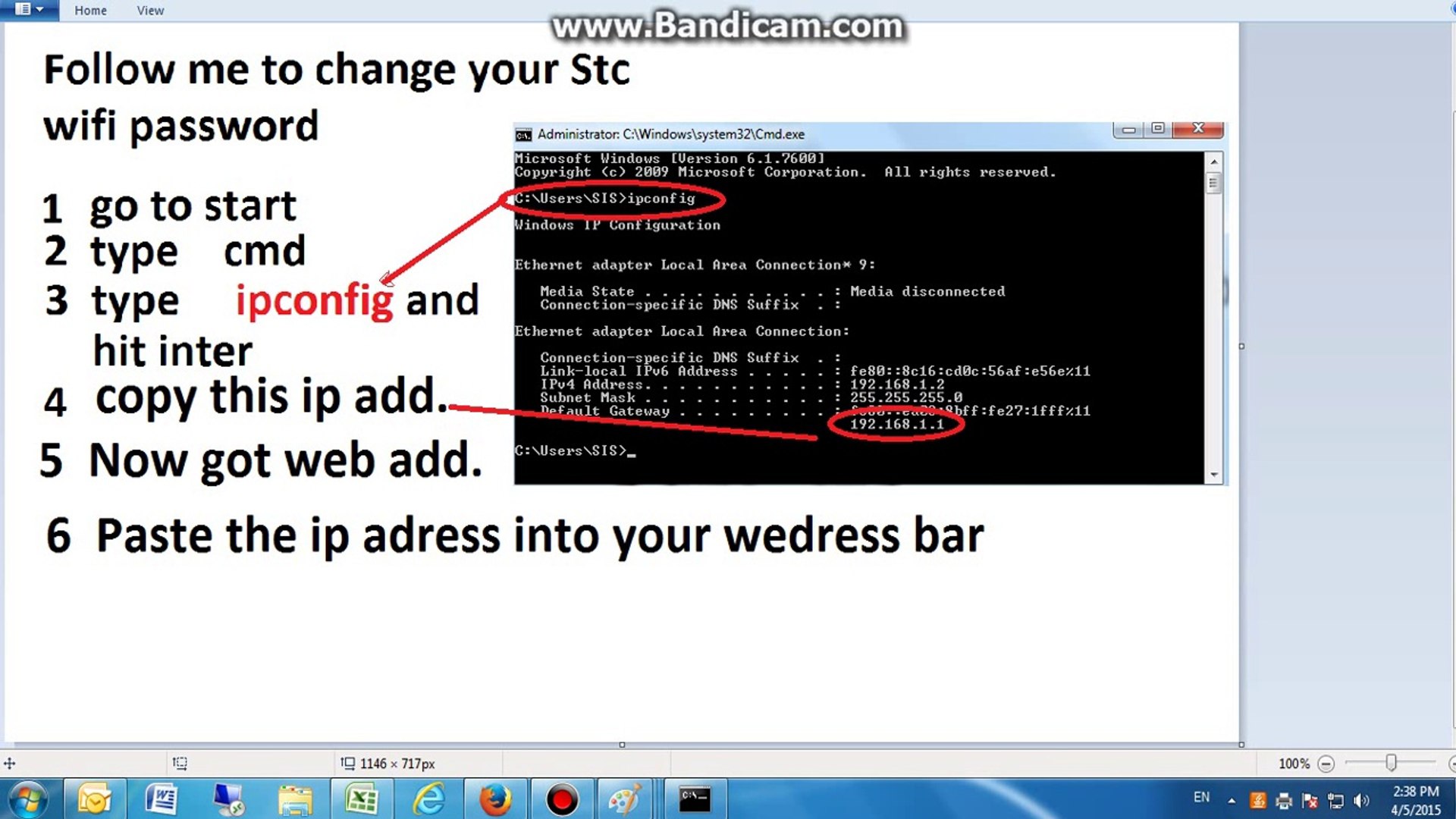 How to change wifi password -STC - video Dailymotion