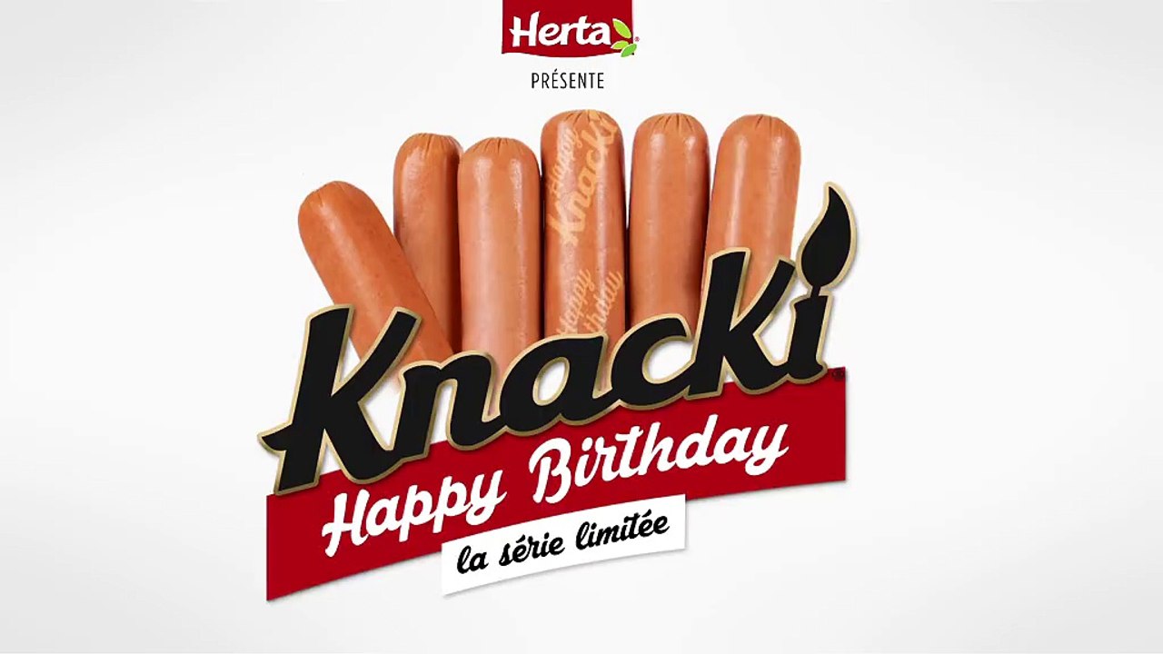 Rapp pour Herta - «40 ans, Knacki Happy Birthday, la série limitée» - avril 2015 - Charline