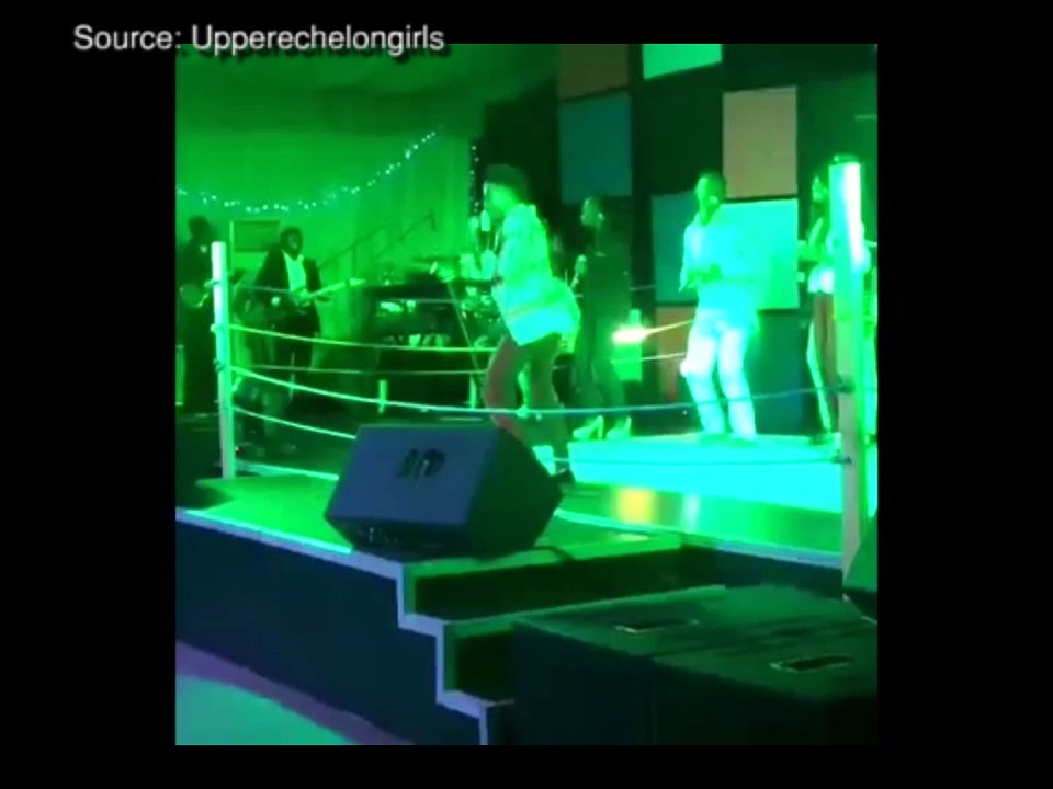 korede Bello in church