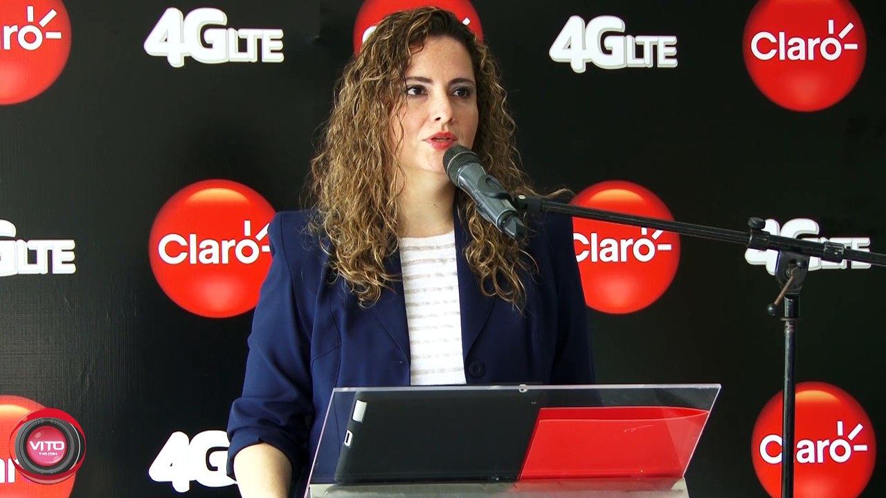 Presentación de los celulares de Claro 4G