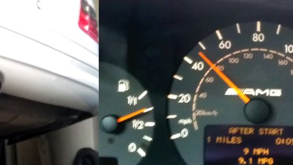 Brock Bowman - W210 Muffler Delete Before and After Mercedes E55 AMG