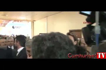 Taner Yıldız'ın Başbakan'la görüşmesi kameralara böyle yansıdı