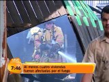 Incendio consume tres casas en Alajuelita