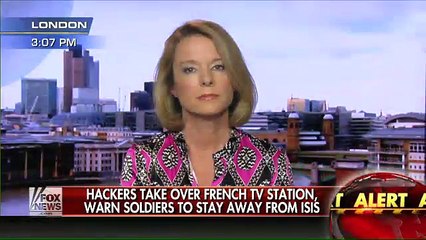 Pro-ISIS hackers take over French TV station