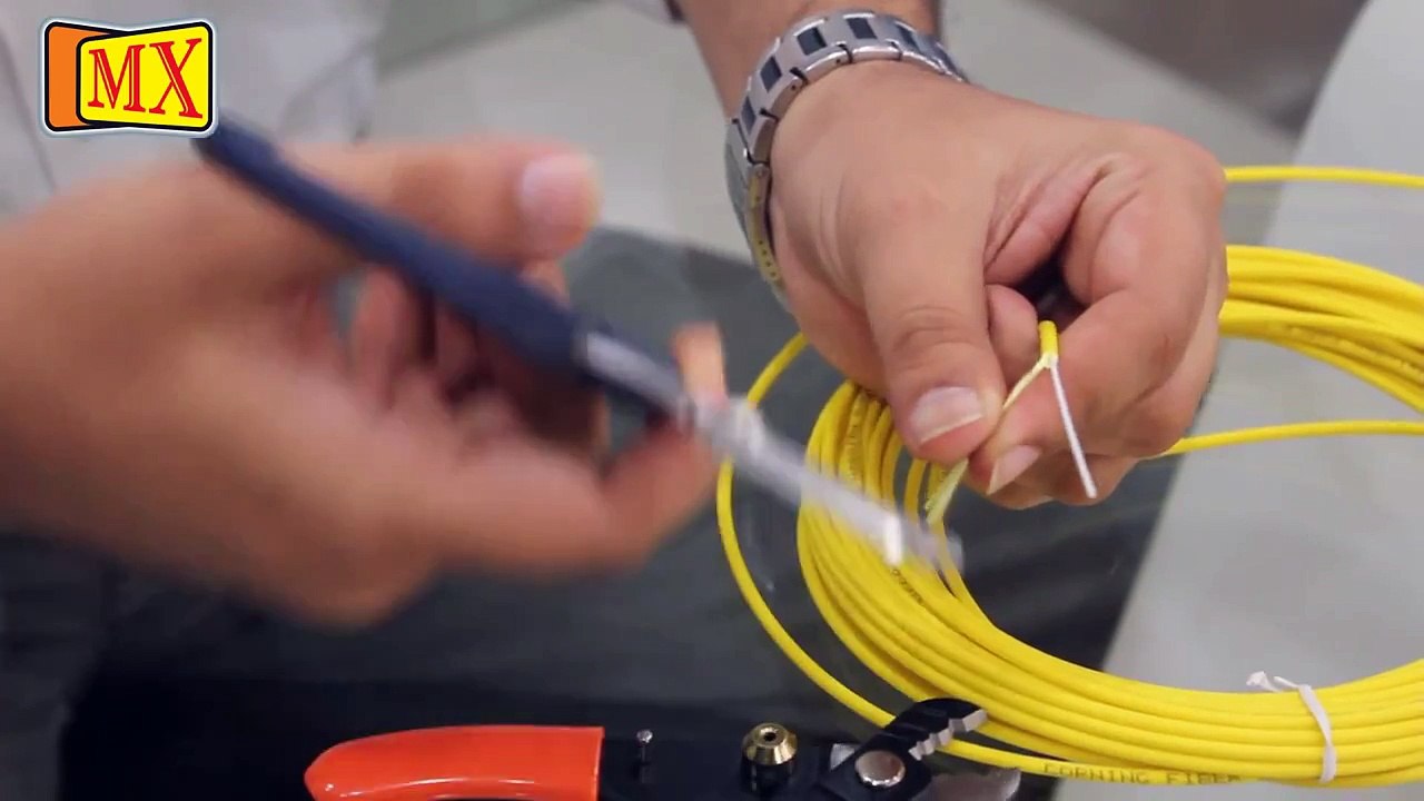 How To Splice Fiber Optic cable Manually