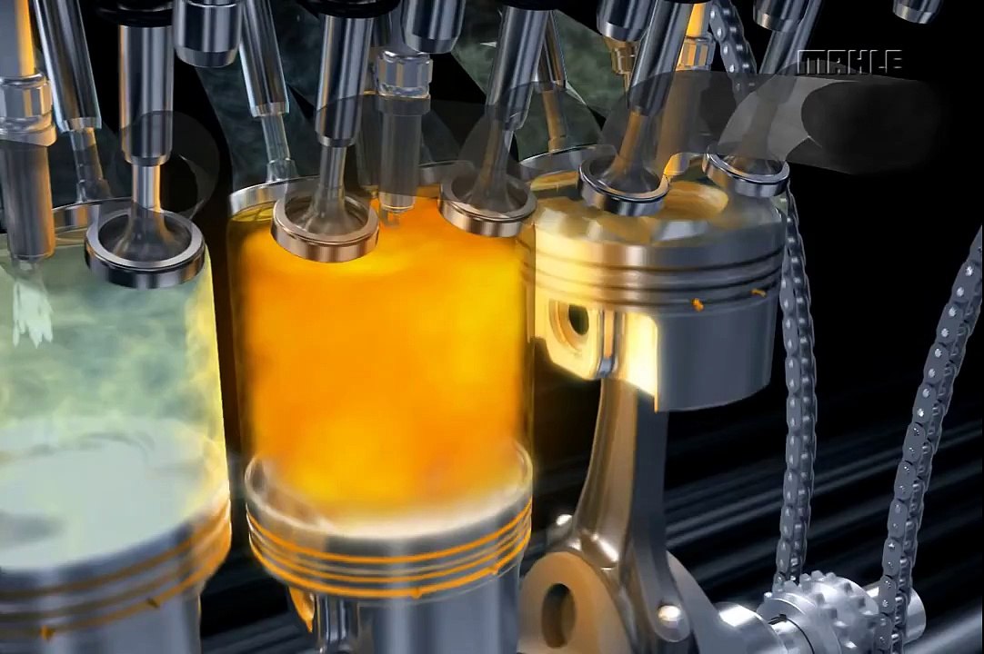 MAHLE Downsized Engine: 3D Animation