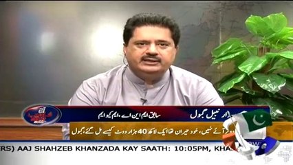 How Former Member of MQM Nabil Gabol got 137874 Votes in 2013 Elections