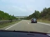 BMW 5 Series Drive Along Autobahn