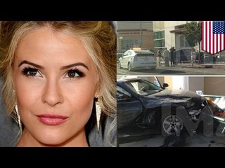 Une actrice de feuilletons télévisés s’est fait heurter en marchant sur le trottoir