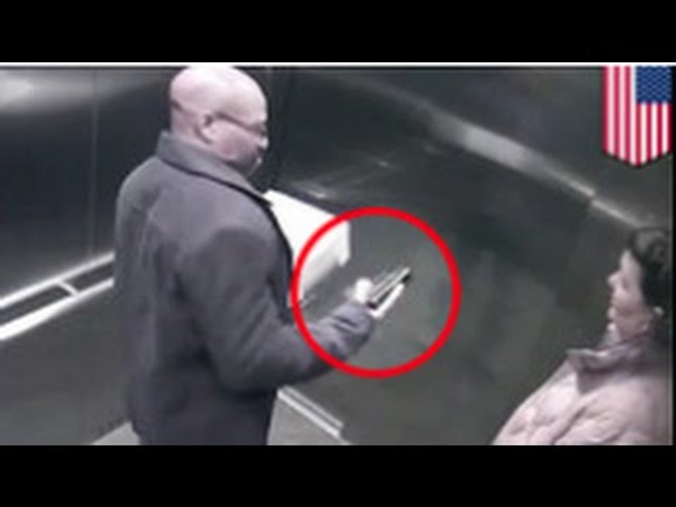 Video ceci explique cela: Un flic pas trop emmerdé pour réfléchir, s’auto inflige une balle.