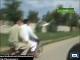 Sargodha Pigeon flies over owner as he rides bike