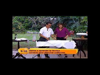 Aprenda la técnica correcta para planchar uniformes
