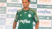 Cleiton Xavier é apresentado e diz que prioridade sempre foi o Palmeiras