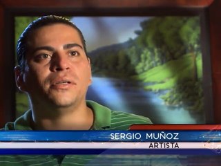 Un accidente le impide volver a caminar pero le dio inspiración para convertirse en artista